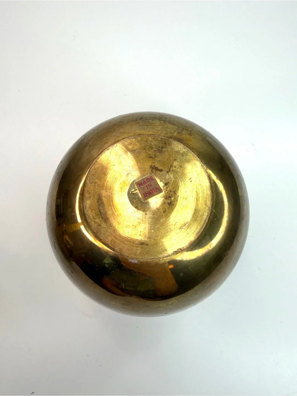 Vintage Brass Star Large Set of 2 Cutout Candle Holders